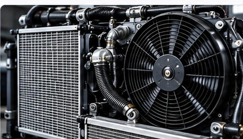 Cooling automotive components